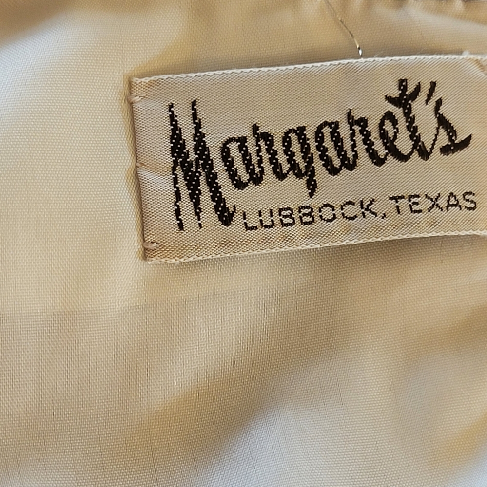 Margaret's of Lubbock vintage 70s Maxi Dress Size 10 - Picture 11 of 11